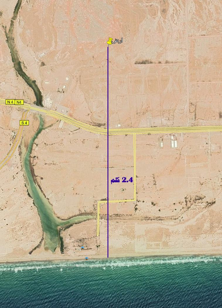موقع سفرجل - أرض في المكلا 25 متر × 25 متر - 60 ألف ريال سعودي