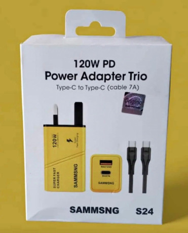 شاحن سامسونج بقوة 120وات