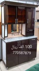 بيع دولاب مطبخ المنيوم اشكال و الوان و اسعار مختلفة تناسب الجميع