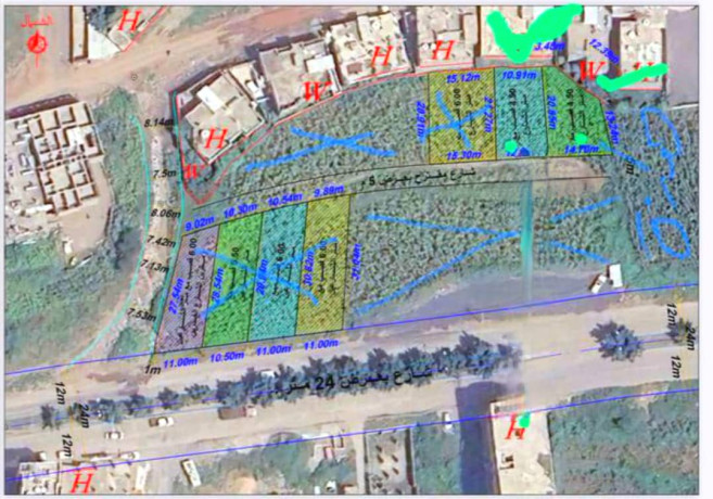 قطعة أرض للبيع في مدينة إب السبل