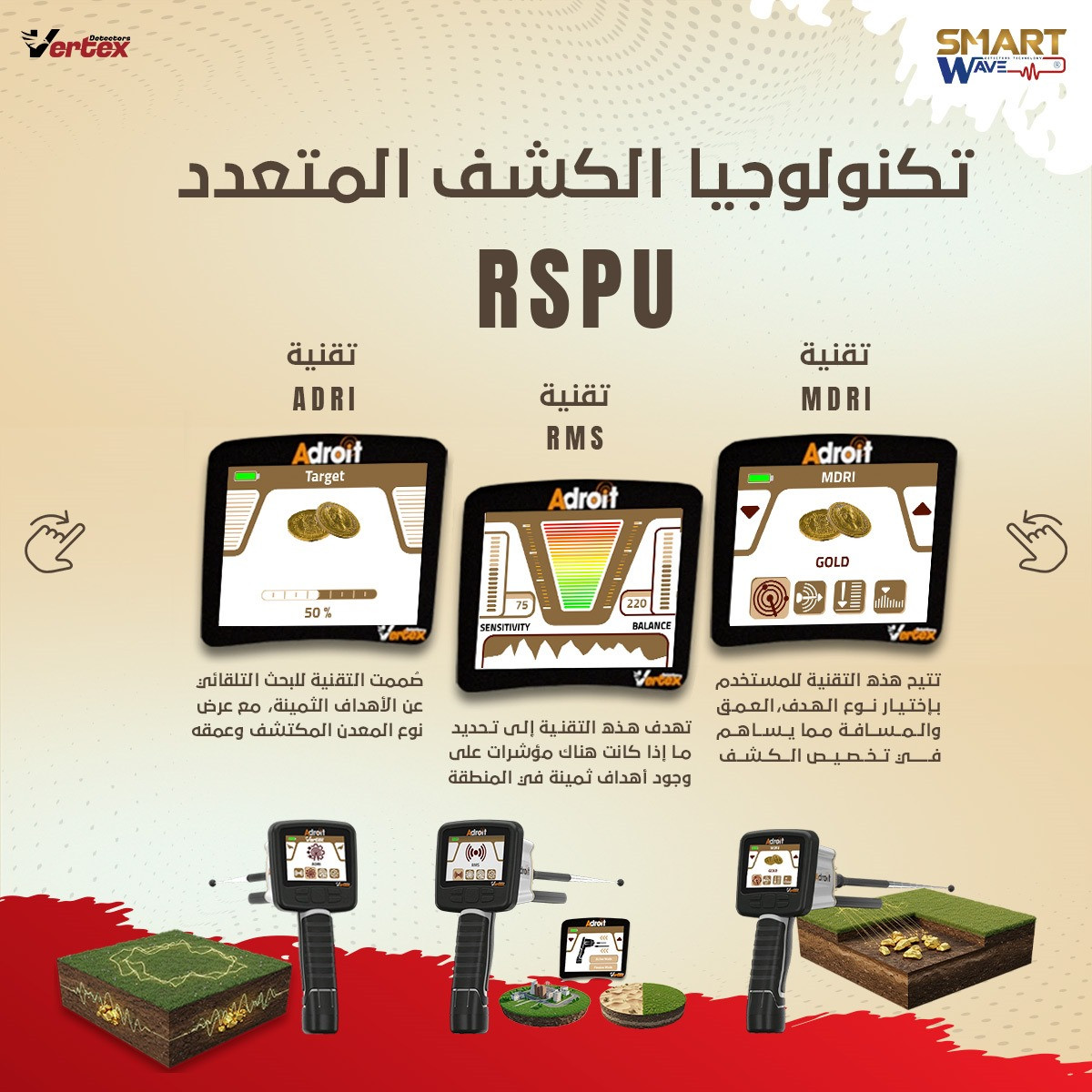 موقع سفرجل - 💎 Adroit – ثورة ألمانية في عالم كشف الكنوز والألماس