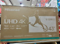 موقع سفرجل - شاشة Hisense الذكية بنظام VIDAA المتطور بدقة 4K Ultra HD مقاس 43 بوصة #متجر_يمن_بلازا