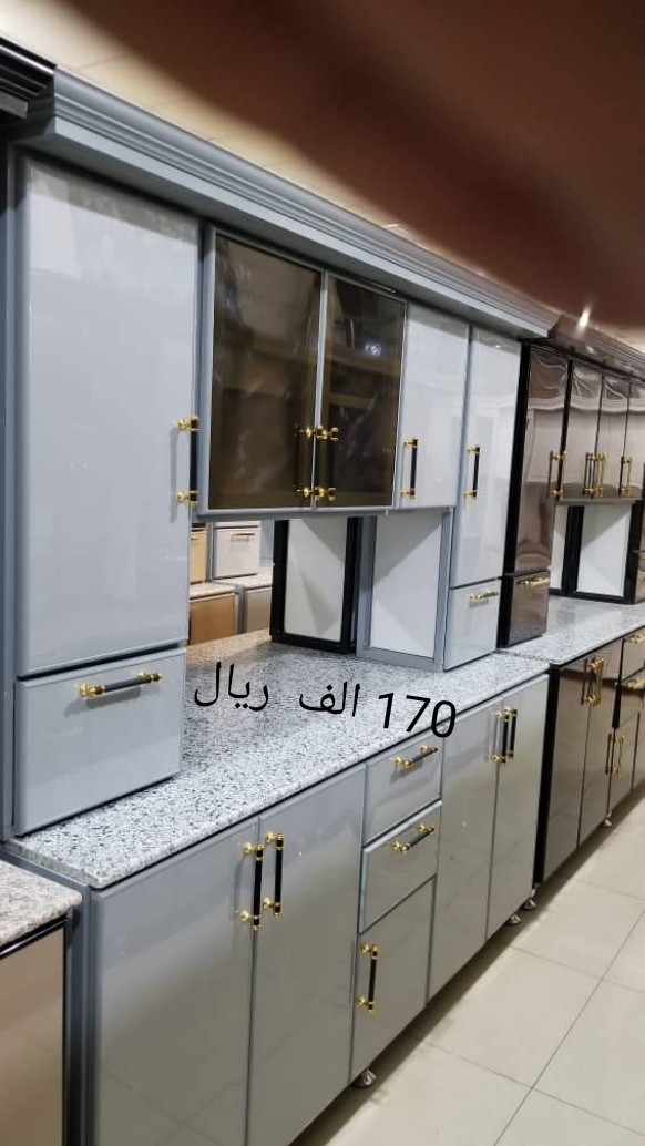 موقع سفرجل - دولاب مطبخ المنيوم